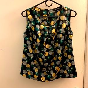 EUC silky sleeveless top.